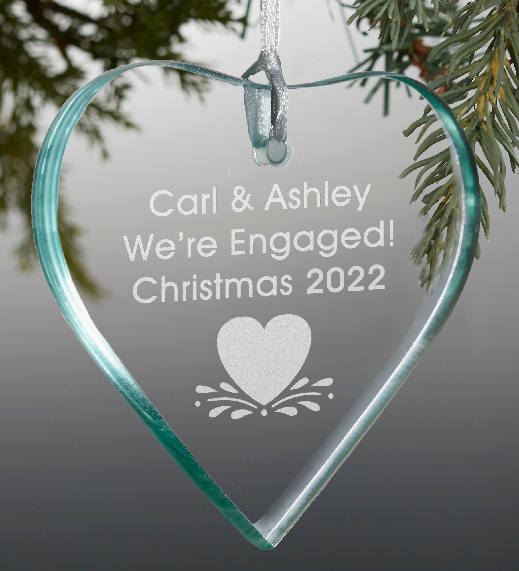 Create Your Own Heart Personalized Ornament